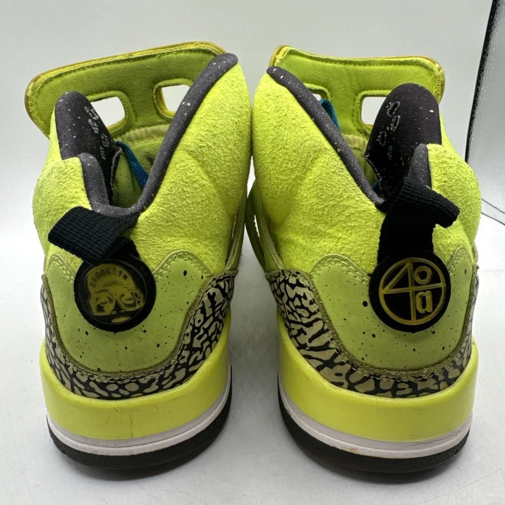 Size 10.5 - Air Jordan Spizike‎ 'BHM' (Neon) 579593-712